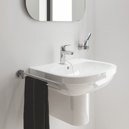 Смеситель для раковины с цепочкой Grohe Eurosmart CoolStart 23372 003 (23372003) хром
